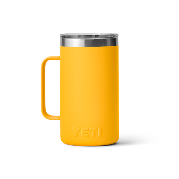 Alpine Yellow Yeti Rambler 24 oz Mug Coffee & Mugs | RLZFKG-607