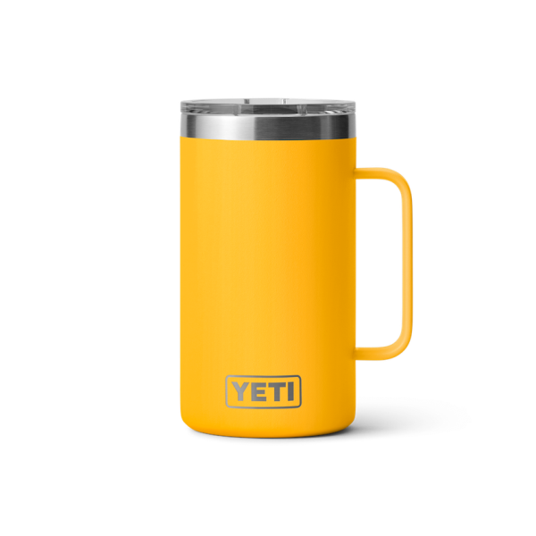 Alpine Yellow Yeti Rambler 24 oz Mug Coffee & Mugs | RLZFKG-607