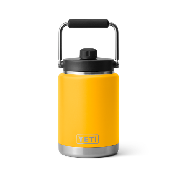 Alpine Yellow Yeti Rambler Half Gallon Water Jug Water Bottles & Jugs | NAEFSO-574