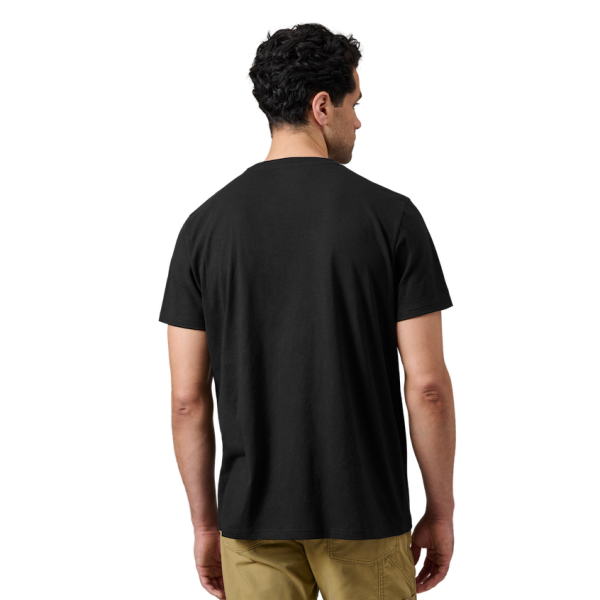 Black Yeti Camo Pocket Short Sleeve T-Shirt Short Sleeve T-Shirt | CXMEFY-815