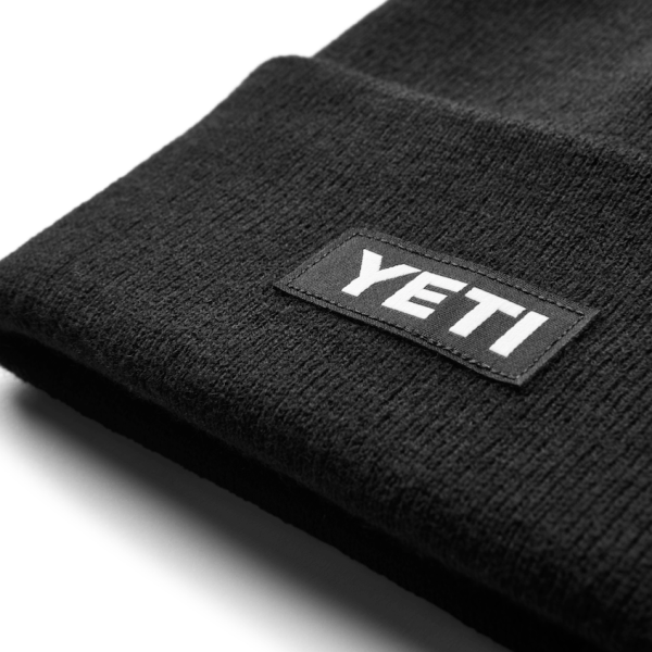 Black Yeti LOGO BEANIE Hats | JQSAPT-720