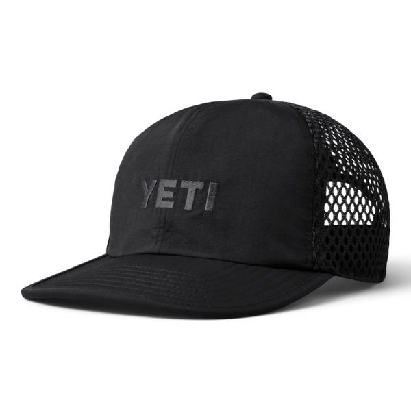 Black Yeti Logo Performance HAT Hats | OKYBSW-896