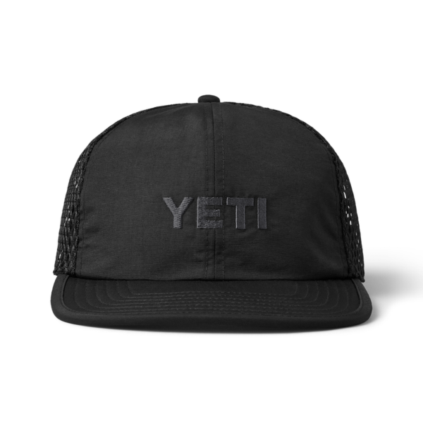 Black Yeti Logo Performance HAT Hats | OKYBSW-896