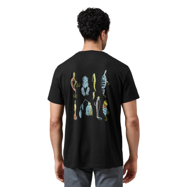 Black Yeti Lures Short Sleeve T-Shirt Short Sleeve T-Shirt | KJOWLE-265