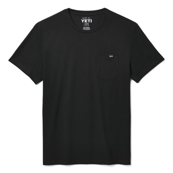 Black Yeti No Sleep Till Brisket Pocket Short Sleeve Tee Short Sleeve T-Shirt | MYNWEO-159