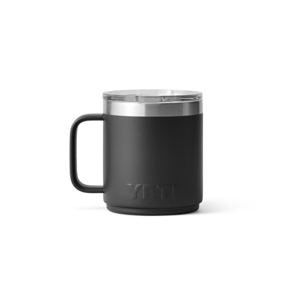 Black Yeti Rambler 10 oz Stackable Mug Coffee & Mugs | EHLGOD-841