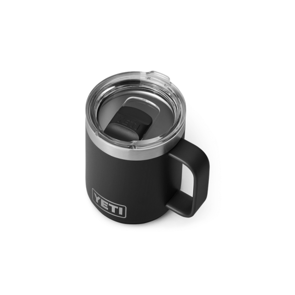 Black Yeti Rambler 10 oz Stackable Mug Coffee & Mugs | EHLGOD-841