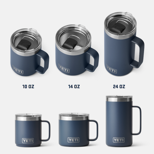 Black Yeti Rambler 10 oz Stackable Mug Coffee & Mugs | EHLGOD-841