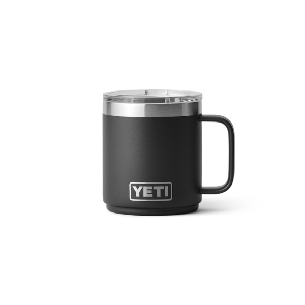 Black Yeti Rambler 10 oz Stackable Mug Coffee & Mugs | EHLGOD-841