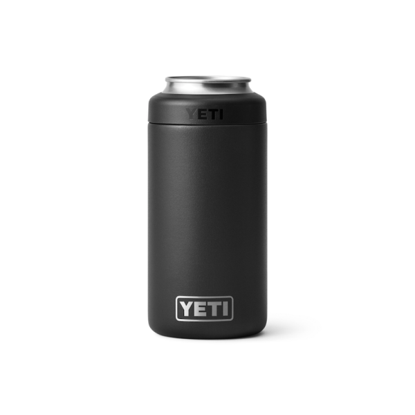 Black Yeti Rambler 16 oz Colster Tall Can Cooler Beer & Barware | LYUBQE-317