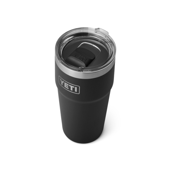 Black Yeti Rambler 16 oz Stackable Pint Beer & Barware | FEWPRG-319