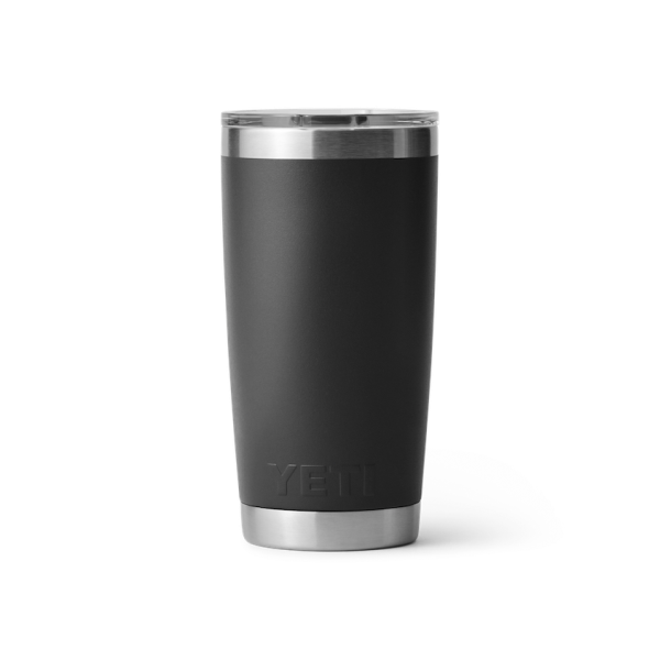 Black Yeti Rambler 20 oz Tumbler Tumblers | CUBSAF-701