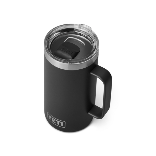 Black Yeti Rambler 24 oz Mug Coffee & Mugs | WHIEVO-902