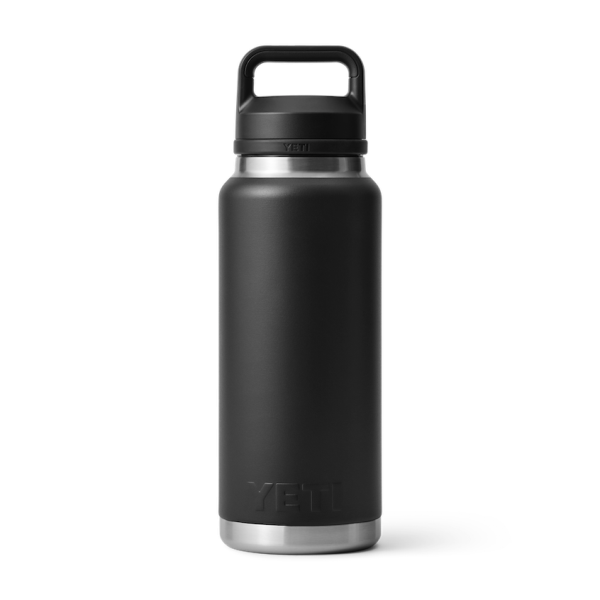 Black Yeti Rambler 36 oz Water Bottle Water Bottles & Jugs | YZVJRK-371