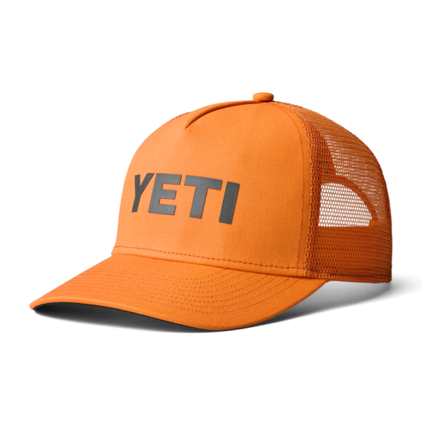 Blaze Orange Yeti Hunt Trucker Hat Hats | GYMLNB-549