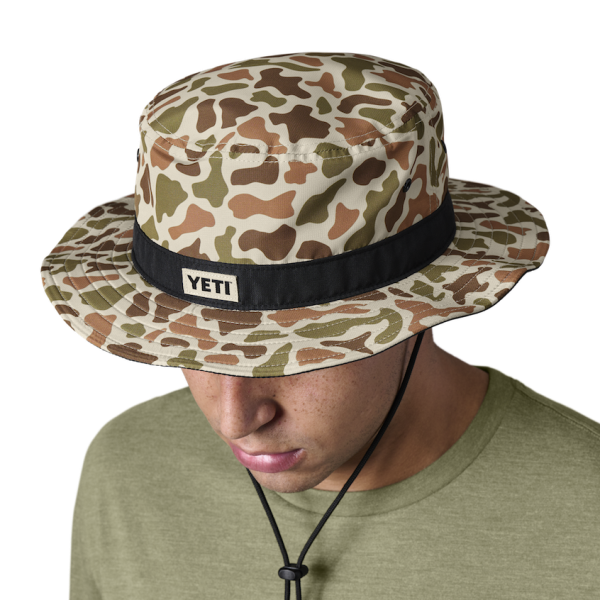 Brown/Camo Yeti Camo Boonie Hat Hats | GHNLQM-621