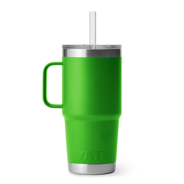 Canopy Green Yeti Rambler 25 oz Mug Straw Drinkware | CLJFXB-154