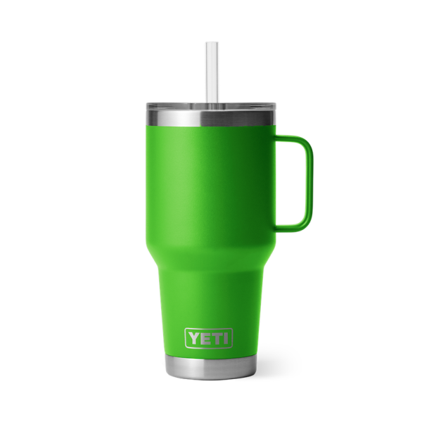 Canopy Green Yeti Rambler 35 oz Mug Straw Drinkware | WPZXCE-648