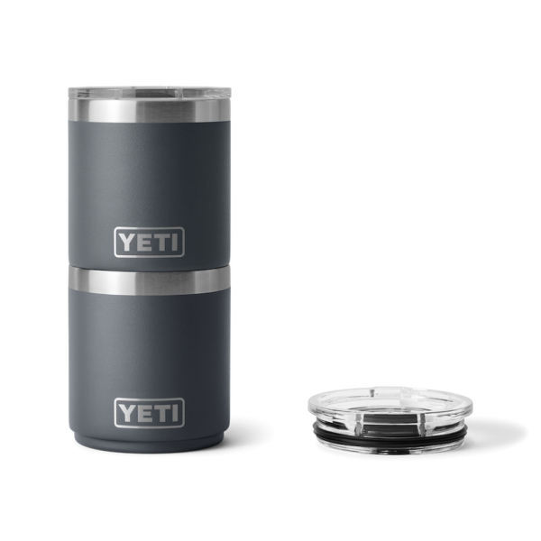 Charcoal Yeti Rambler 10 oz Stackable Lowball Beer & Barware | MUDGHZ-812