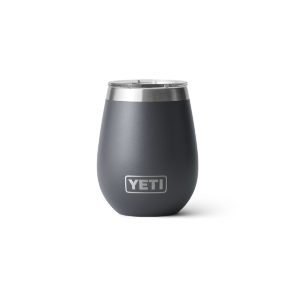 Charcoal Yeti Rambler 10 oz Wine Tumbler Beer & Barware | HOPQGW-524