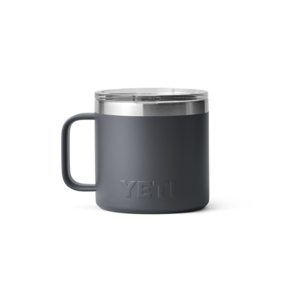 Charcoal Yeti Rambler 14 oz Mug Coffee & Mugs | HPITWX-924