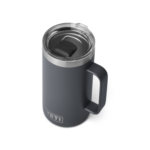 Charcoal Yeti Rambler 24 oz Mug Coffee & Mugs | IXULOF-467