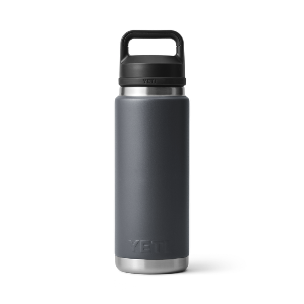 Charcoal Yeti Rambler 26 oz Water Bottle Water Bottles & Jugs | DKOSIH-689