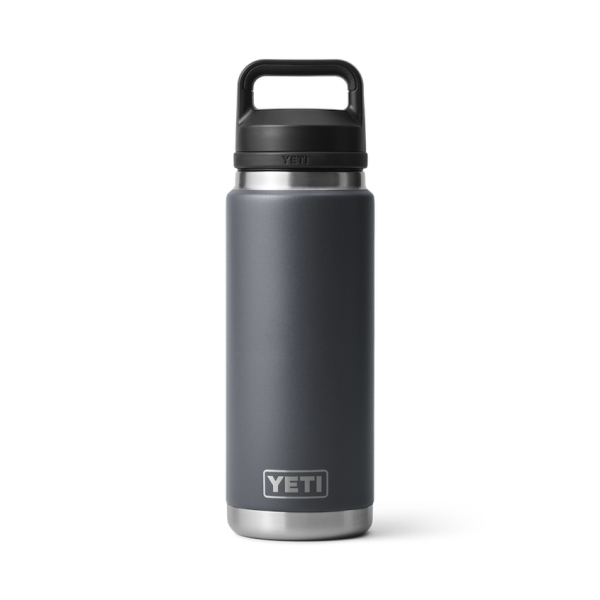 Charcoal Yeti Rambler 26 oz Water Bottle Water Bottles & Jugs | DKOSIH-689