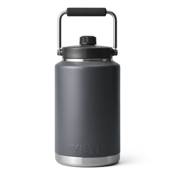 Charcoal Yeti Rambler One Gallon Water Jug Water Bottles & Jugs | PWVFNE-132