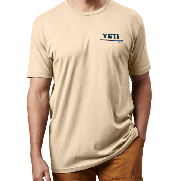 Cream Yeti Adventure Bus Short Sleeve T-Shirt Short Sleeve T-Shirt | LGMWKJ-298