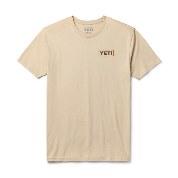 Cream Yeti Horse Canyon Short Sleeve T-Shirt Short Sleeve T-Shirt | WZKPML-082