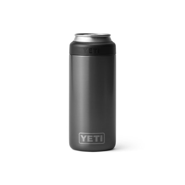 Graphite Yeti Rambler 12 oz Colster Slim Can Cooler Beer & Barware | NMDSWK-147