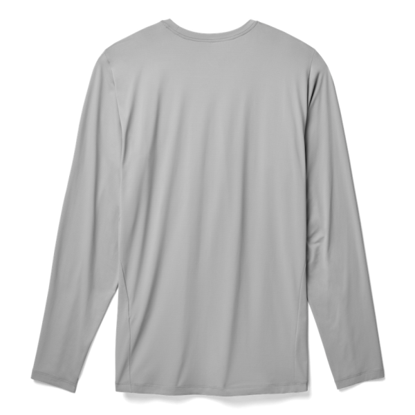 Gray Yeti Crew Neck Long Sleeve Sunshirt Sunshirts | NVQEWF-461