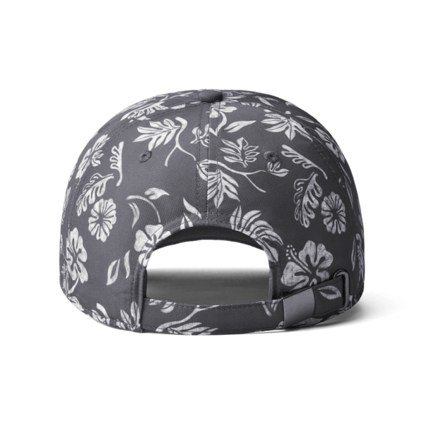 Gray Yeti Floral Print Baseball Cap Hats | UMDLCG-137