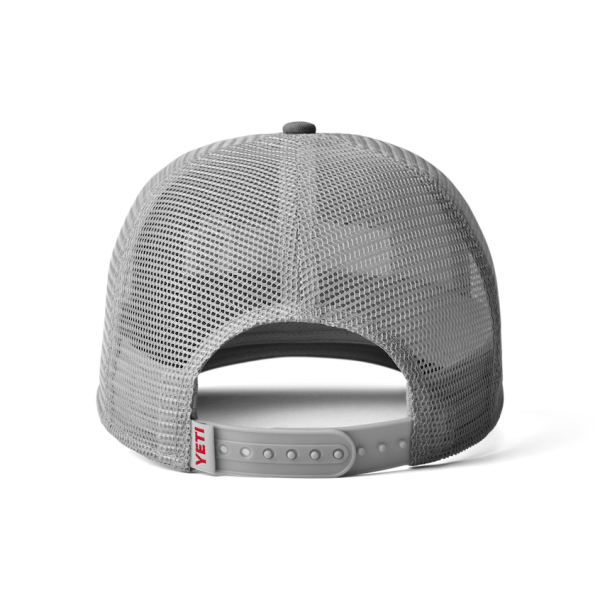 Gray Yeti Logo Badge Trucker Hat Hats | UVPIJW-895