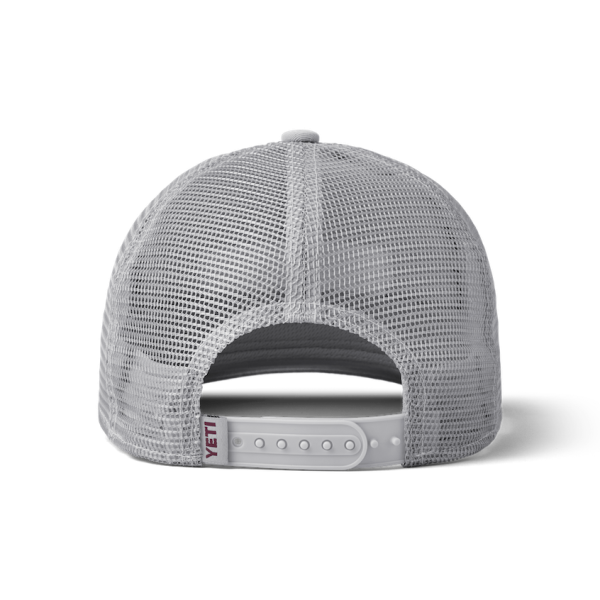 Gray Yeti Low-Pro Logo Badge Trucker Hat Hats | ACNBHG-607