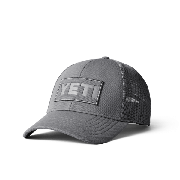 Gray Yeti Patch On Patch Trucker Hat Hats | AXZSPB-792