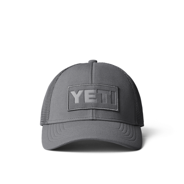 Gray Yeti Patch On Patch Trucker Hat Hats | AXZSPB-792