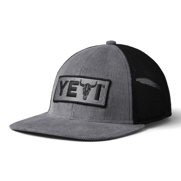 Gray Yeti Steer Flat Brim Hat Hats | HIMCKA-768