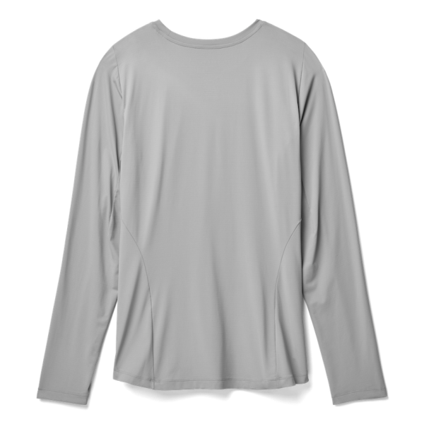 Gray Yeti Women's Crew Neck Long Sleeve Sunshirt Sunshirts | USCOZA-267