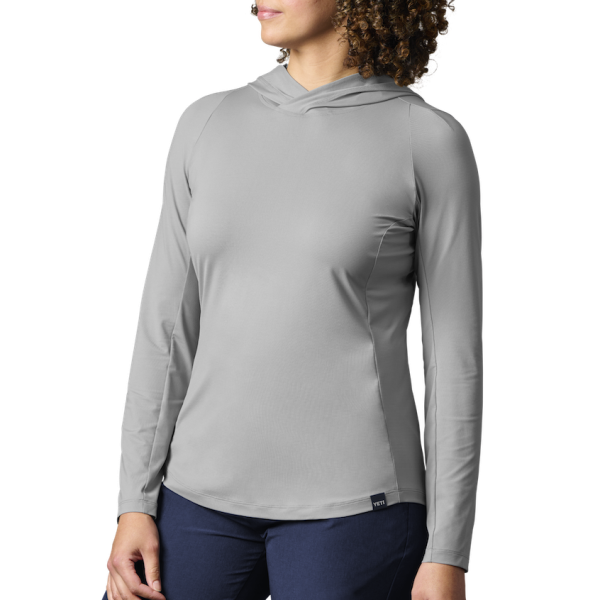 Gray Yeti Women's Hooded Long Sleeve Sunshirt Sunshirts | NWYFMA-398