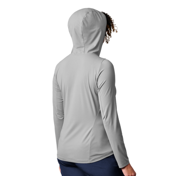 Gray Yeti Women's Hooded Long Sleeve Sunshirt Sunshirts | NWYFMA-398