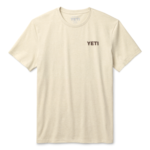 Heather Cream Yeti A Bit Broncy Short Sleeve T-Shirt Short Sleeve T-Shirt | EZQPMX-783