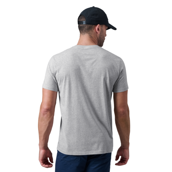 Heather Gray Yeti Freestyle Skier Short Sleeve T-Shirt Short Sleeve T-Shirt | QNZYHT-567