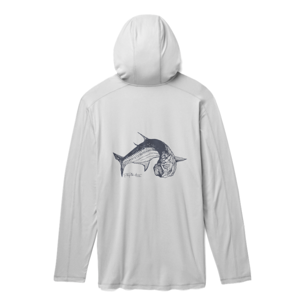 Heather Light Gray Yeti YETI X Captains for Clean Water Long Sleeve Pullover Long Sleeve Pullover | JLWXHE-279