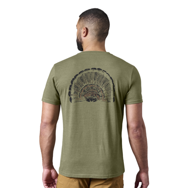 Heather Olive Yeti King of Spring Short Sleeve Tee Short Sleeve T-Shirt | EIZBCM-148