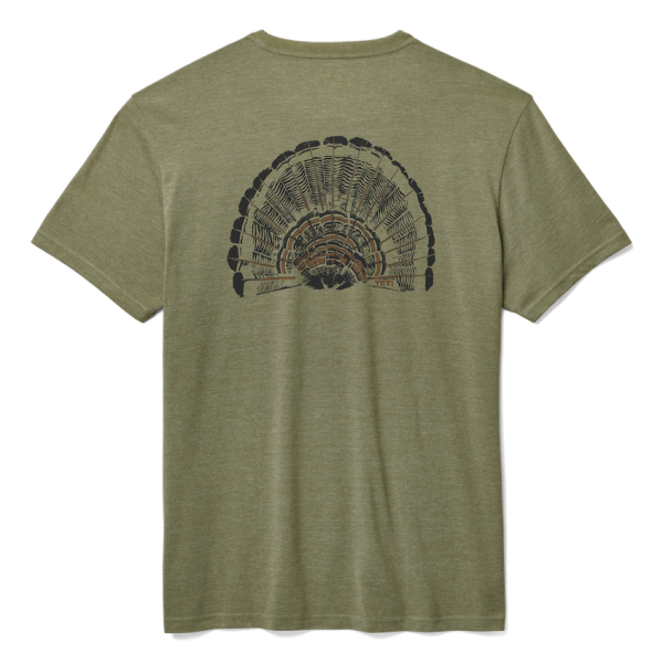 Heather Olive Yeti King of Spring Short Sleeve Tee Short Sleeve T-Shirt | EIZBCM-148