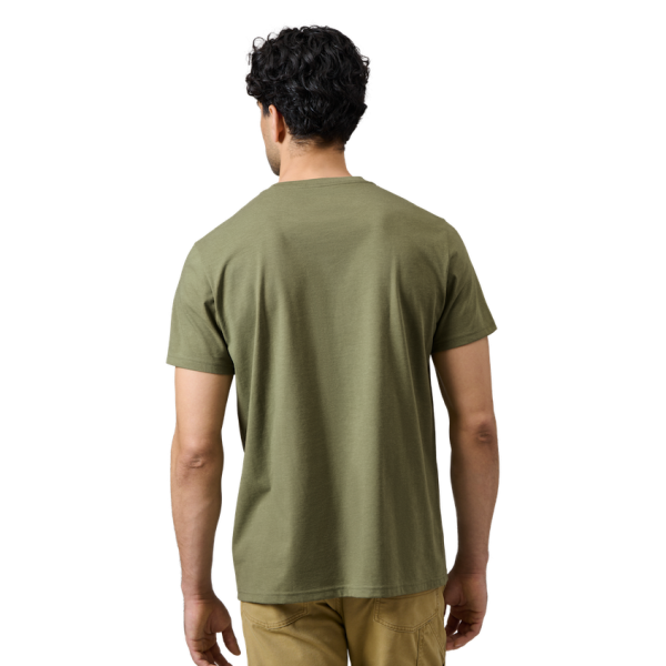 Heather Olive Yeti Steer Badge Short Sleeve T-Shirt Short Sleeve T-Shirt | XAETBI-246