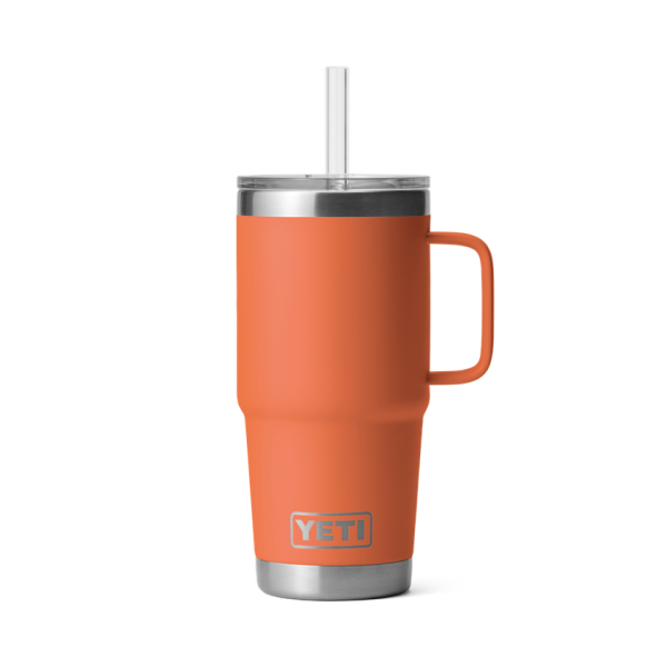 High Desert Clay Yeti Rambler 25 oz Mug Straw Drinkware | SOCTMX-457