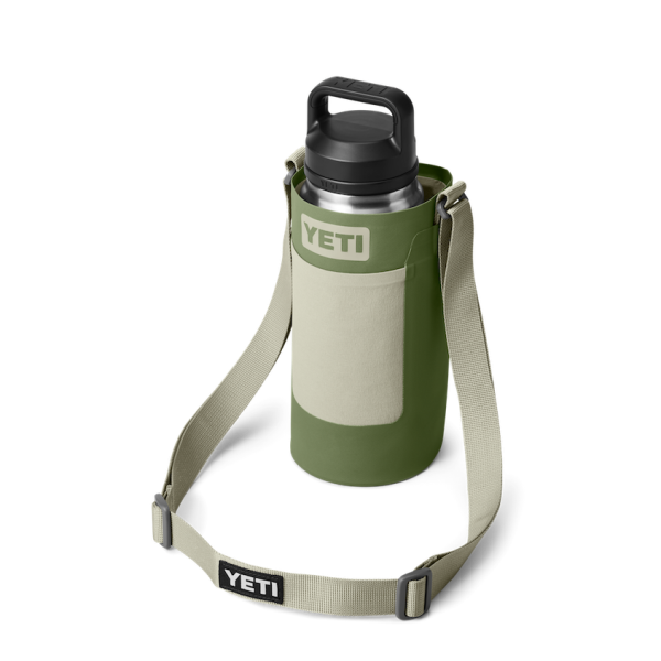 Highlands Olive Yeti Rambler Bottle Sling Large Accessories | KBNOUH-126